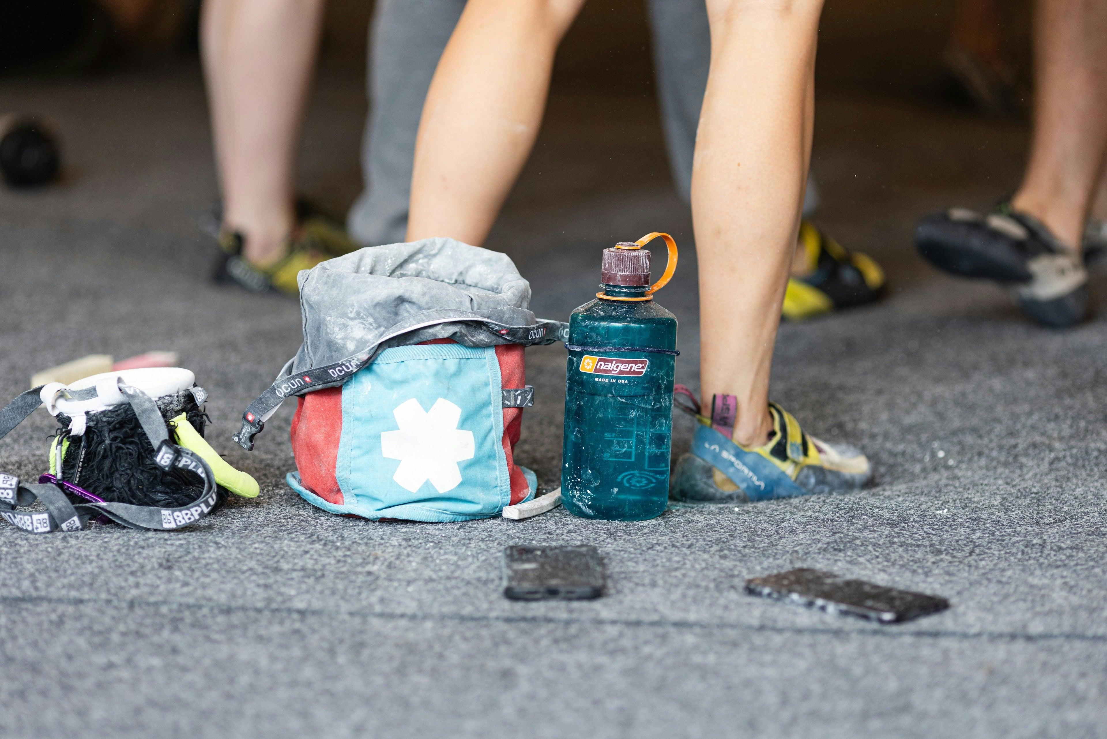 Chalk Bags and Buckets